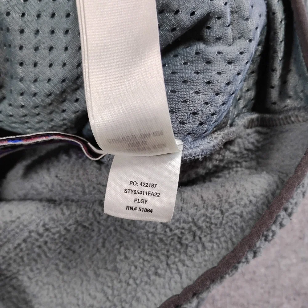 Patagonia Kids Retro Pile Fleece Jacket XL 14 Grey Full Zip 65411 FA22 PLGY